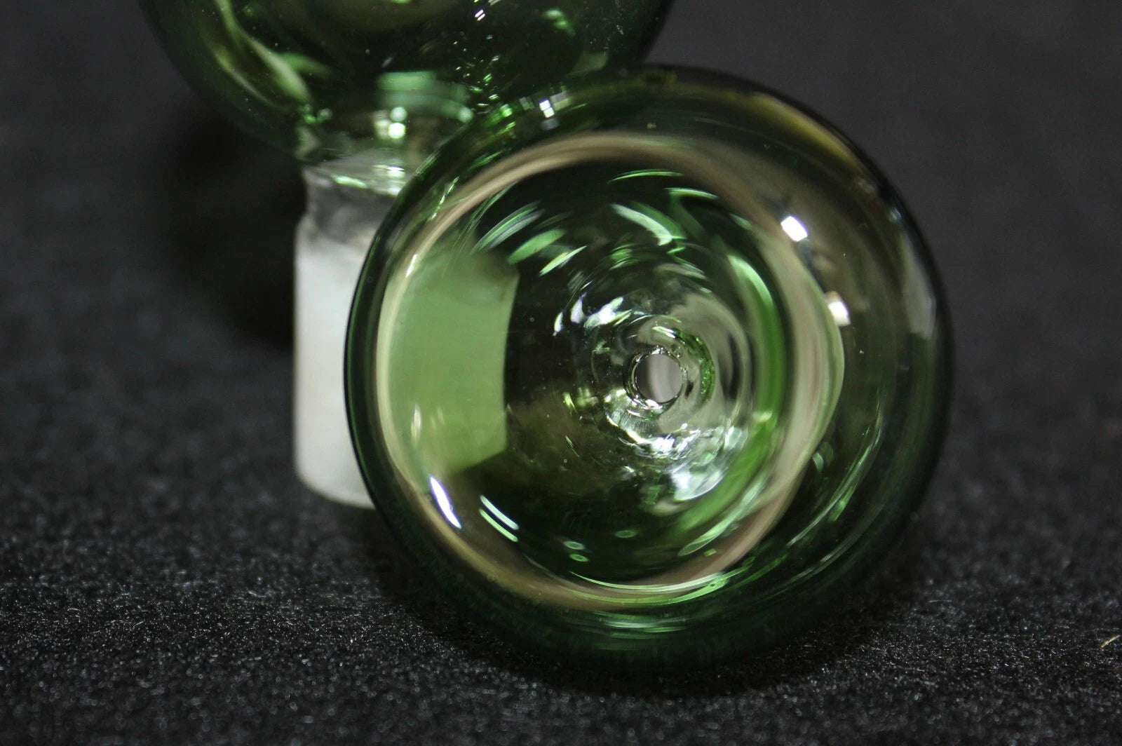 2 BOWLS *DEAL* 14mm GREEN ECONOMY SLIDE BOWL Tobacco Smoking Glass 14 mm male