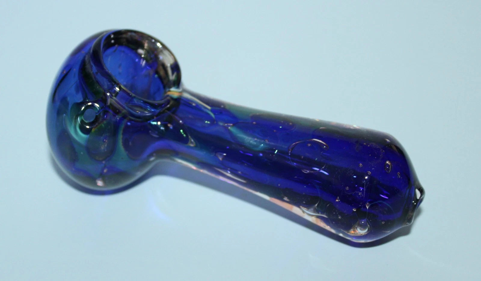4" NATURAL EARTH Glass Smoking Pipe THICK GLASS pipes