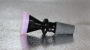 14mm BLACK - PINK Thin Glass Slide Bowl Tobacco Slide