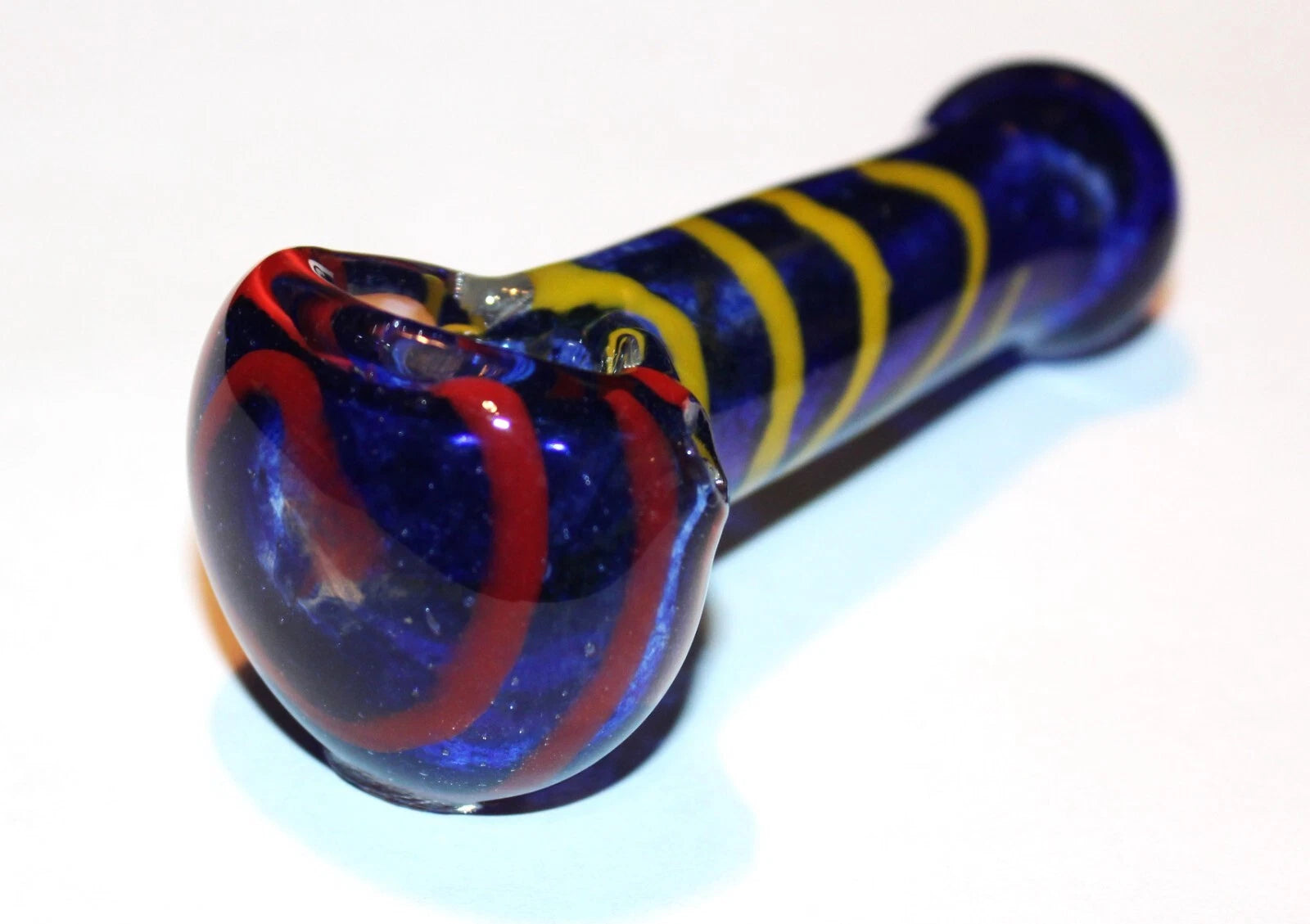 BLUE GLASS EXPRESSION 4" Glass Pipe