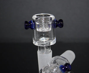 14 mm BLUE STAR SLIDE BOWL SNOWFLAKE SCREEN Tobacco Glass slide bowl