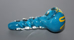 3" FROST WHIRL Unicorn Stem Tobacco Smoking Glass Pipe