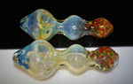 OUTER SPACE ZOMBIE 5" Color Changing Thick Glass Pipe