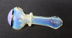 4 1/2" PURPLE MOON Glass Tobacco Smoking Glass Pipe THICK GLASS pipes