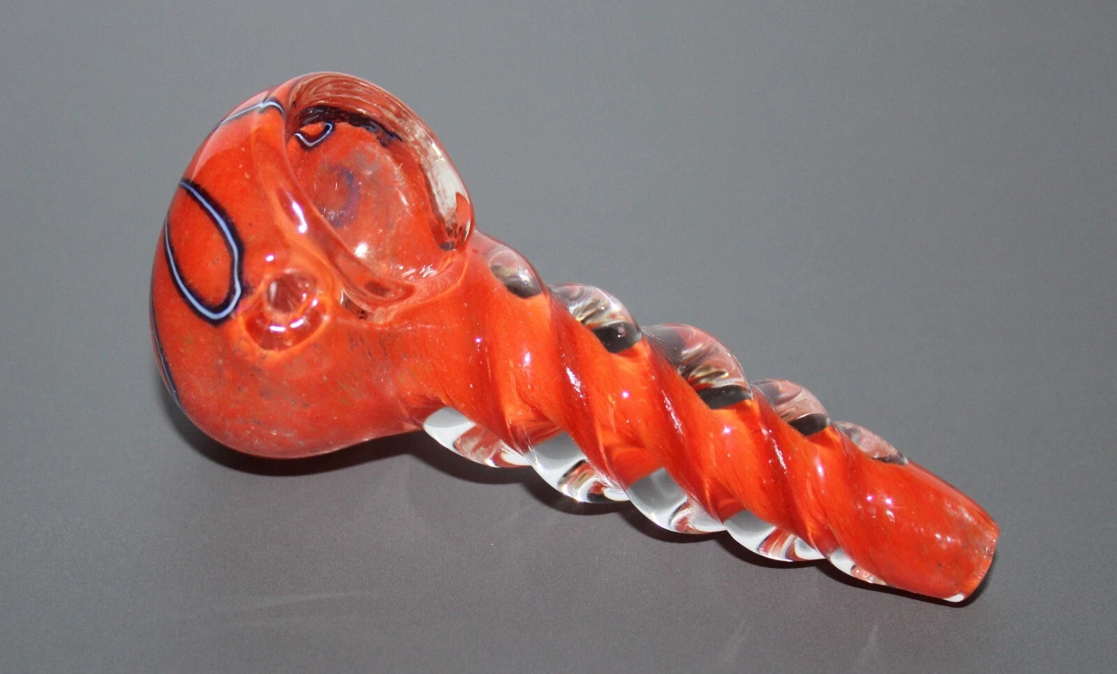 3" SUNFLARE TWIST Unicorn Stem Tobacco Smoking Glass Pipe