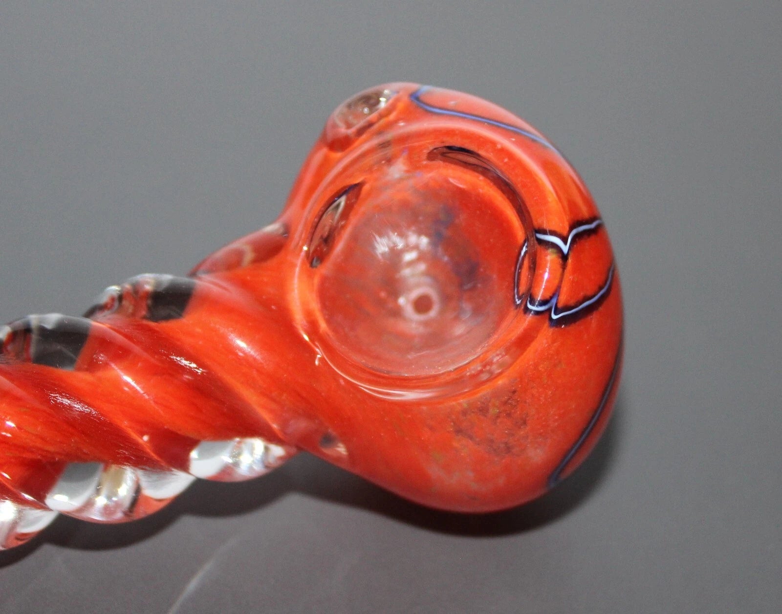 3" SUNFLARE TWIST Unicorn Stem Tobacco Smoking Glass Pipe
