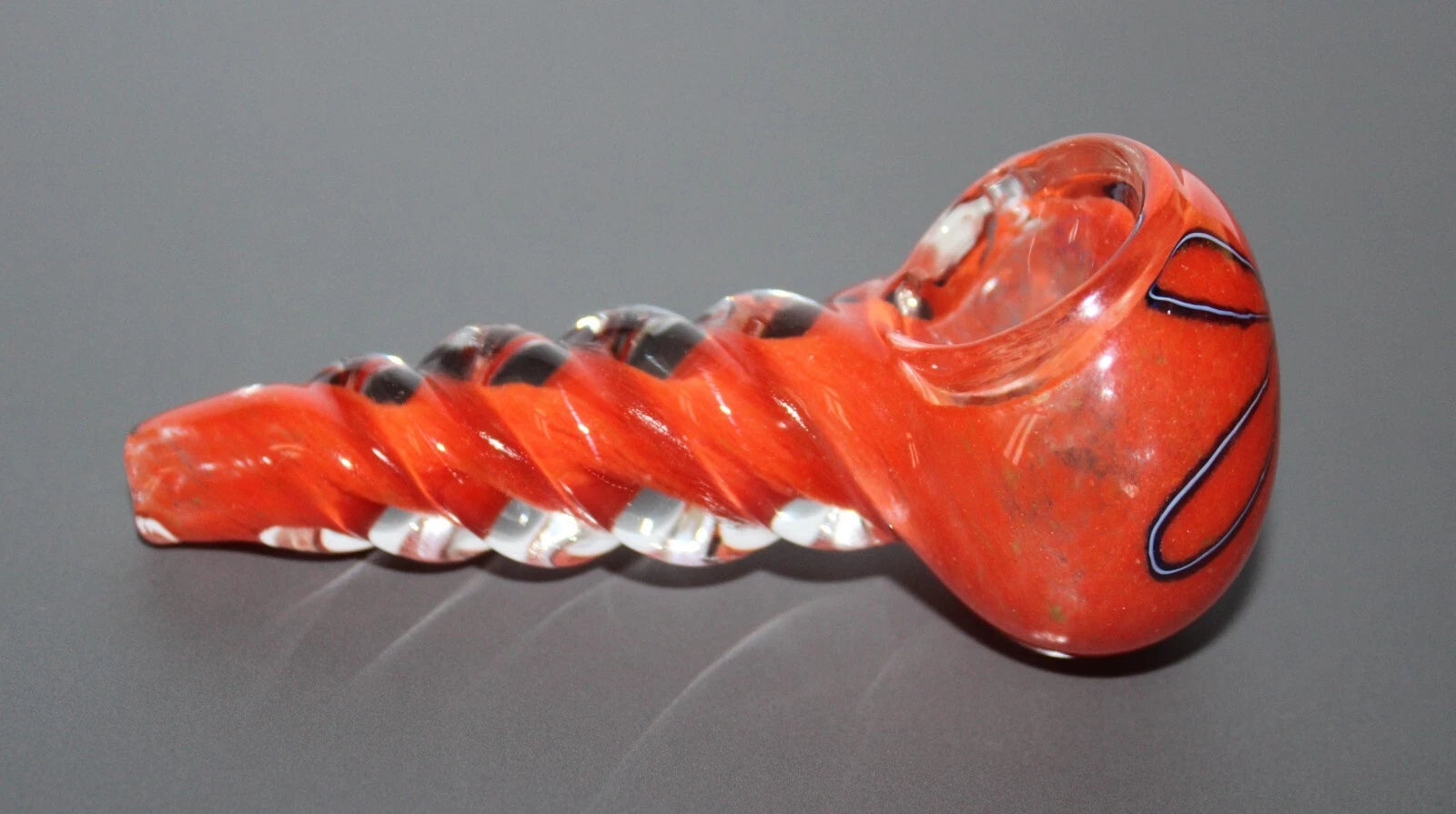 3" SUNFLARE TWIST Unicorn Stem Tobacco Smoking Glass Pipe