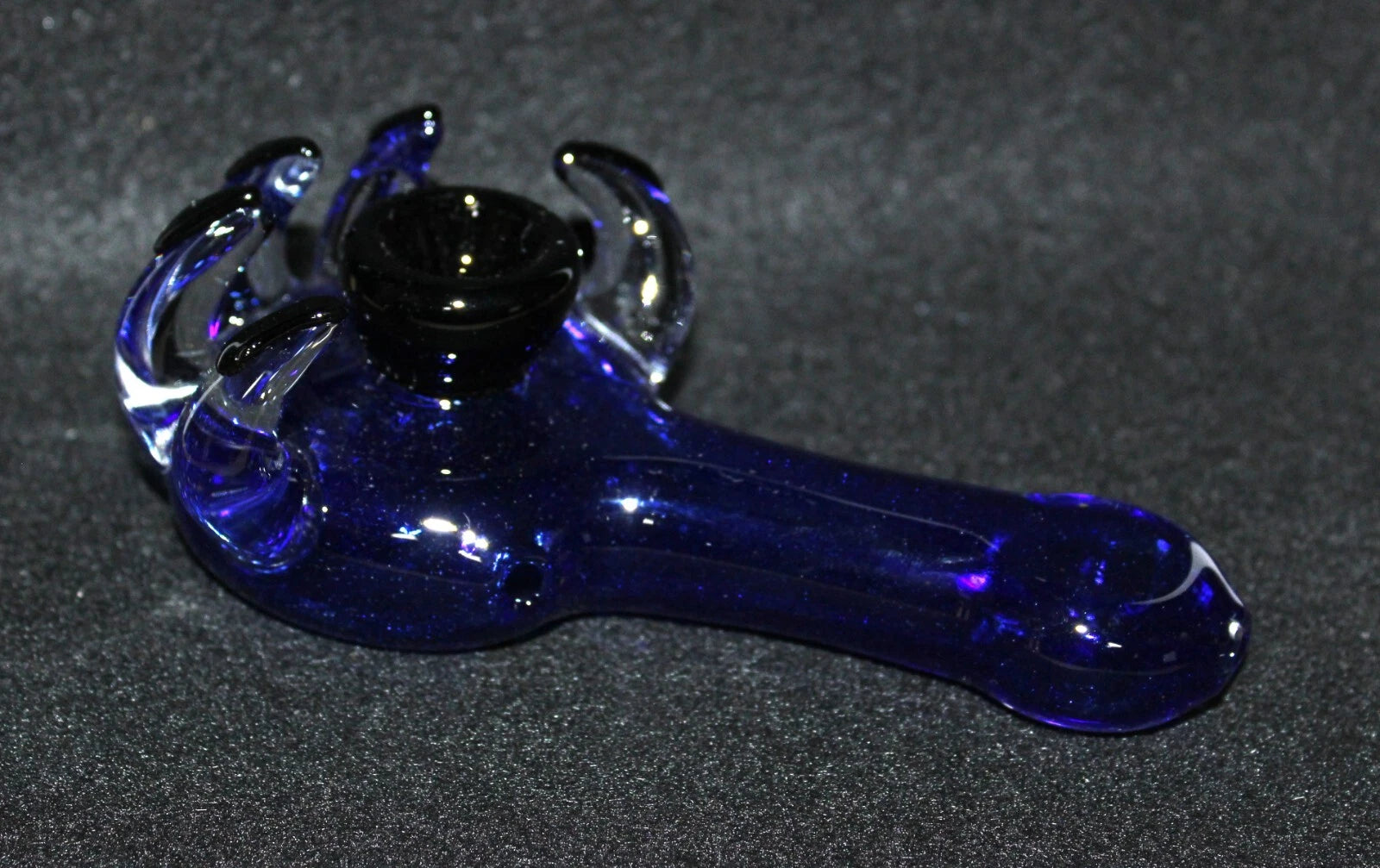 5" BLUE CLAW Glass PIPE
