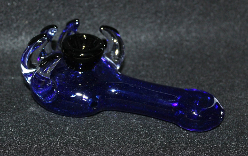 5" BLUE CLAW Glass PIPE