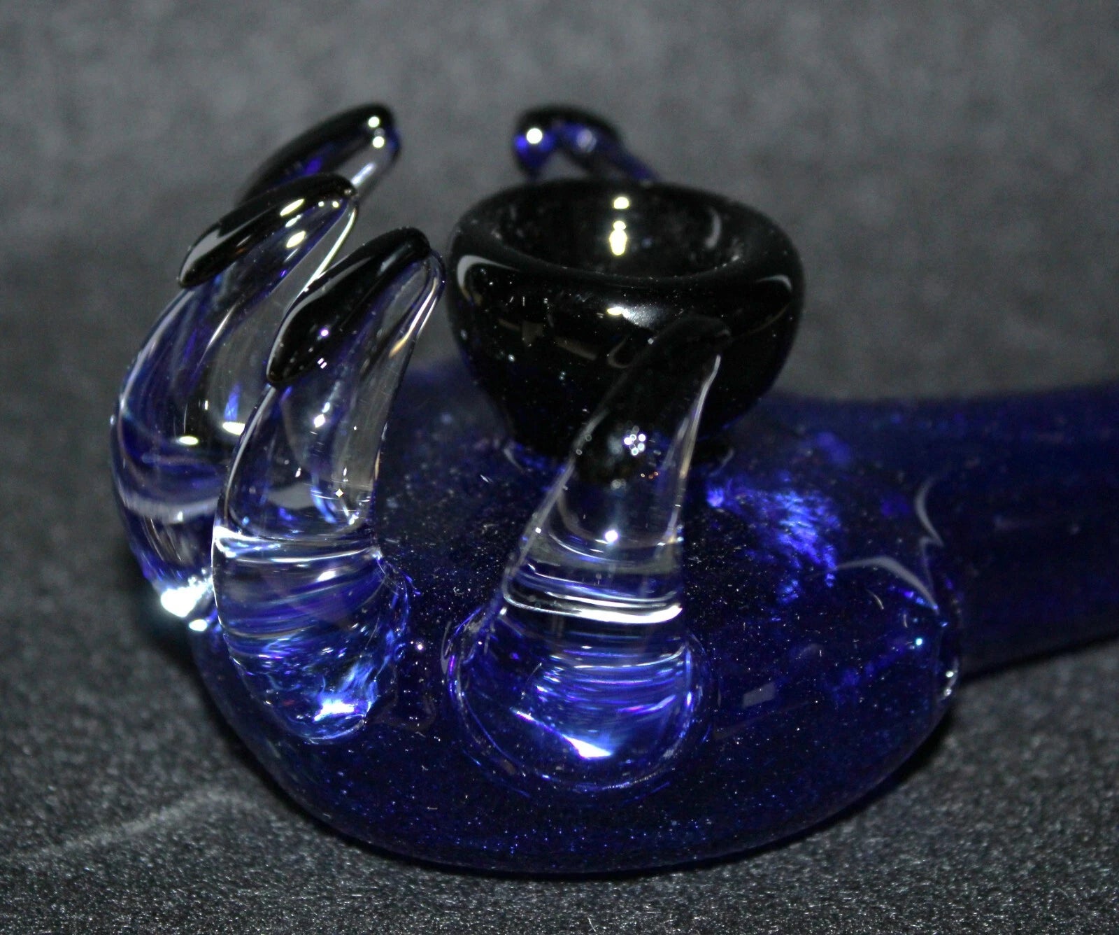 5" BLUE CLAW Glass PIPE