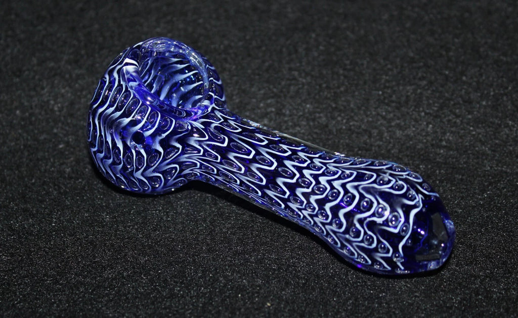 4 1/2" BUBBLE STORM Glass Pipe