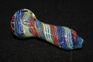 Triple Wrap RBW Chameleon Thick Glass Pipe