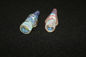 3" Triangular Glass Chilum Tobacco smoking one hitter pipe