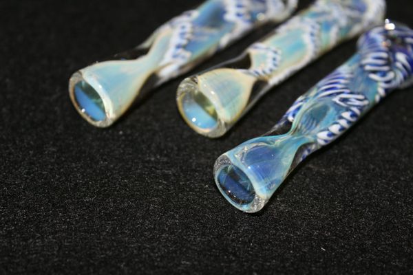 BOA CONSTRICTOR Glass Chillum Tobacco Smoking One Hitter Pipe