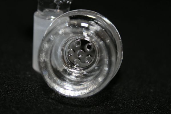 14 mm HONEYCOMB Bowl 14mm Clear Glass Water Pipe Slide Bowl