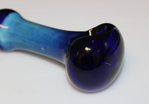BLUE SKY Tobacco Smoking Glass Pipe BLUE GLASS pipes
