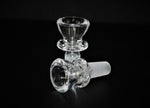 14mm NY THICK GLASS CLEAR Slide Bowl Glass THICK GLASS Slide Bowl 14mm male