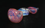 DOUBLE STRIPE INFINITY RED Tobacco Smoking Glass Pipe FIGURE 8 Pipes