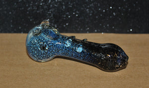 4 1/2" MIDNIGHT RUNNER Tobacco Smoking Glass Pipe Bowl THICK GLASS Pipes