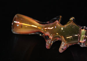 TEQUILA GOLD HITTER One Hitter Tobacco Smoking Glass Pipe One Hit