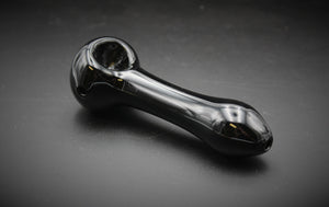 4" DARK STAR Glass Tobacco Smoking Pipe Bowl THICK Glass Pipes
