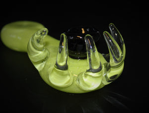 5" NEON CLAW Glass PIPE