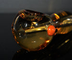 5” FROZEN GOLD FREEZABLE Tobacco Smoking Glass Pipe FREEZE GLASS pipes