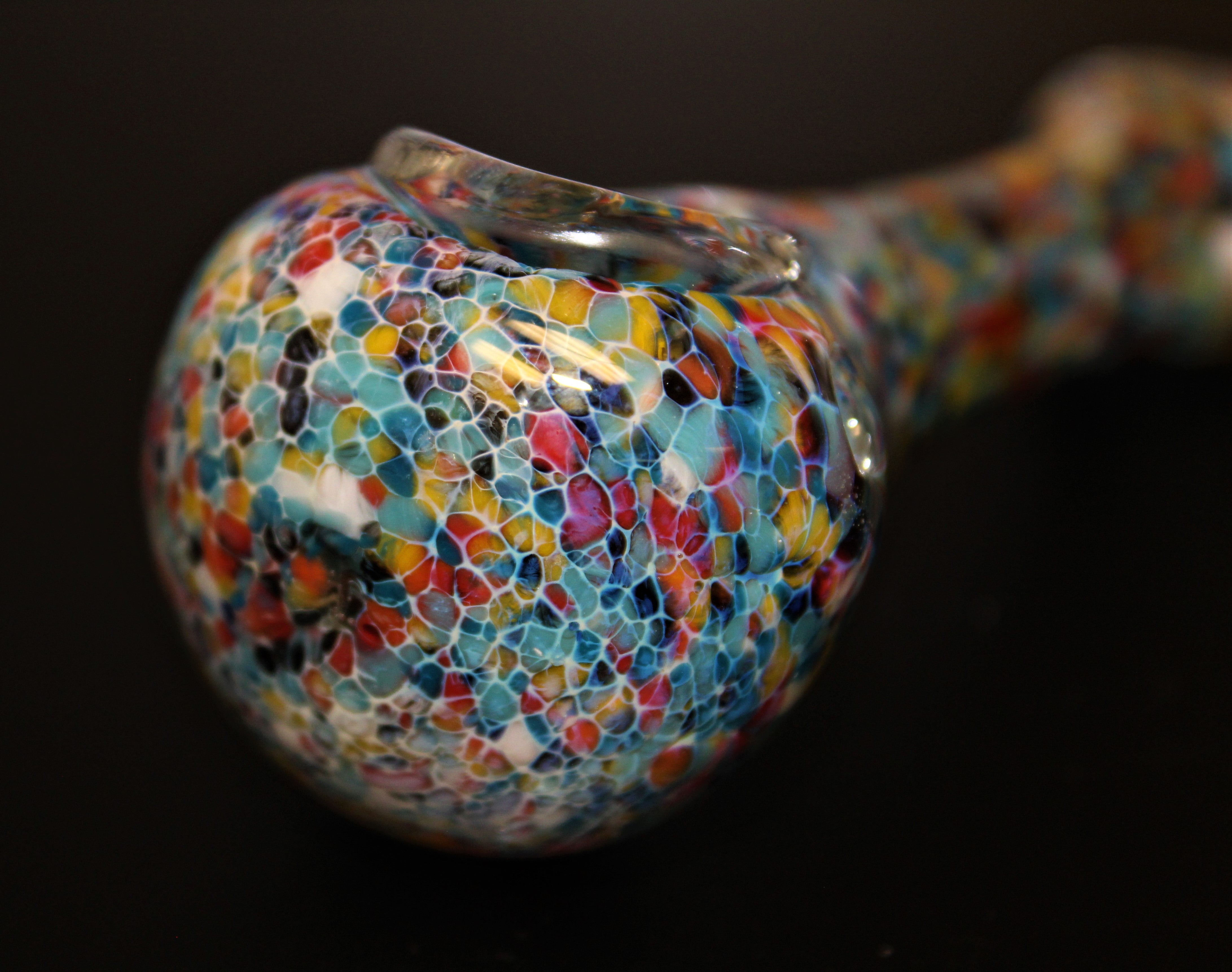 4 1/2" WHALE TAIL Glass Pipe