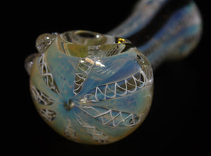 COMET OF FIRE Glass Pipe