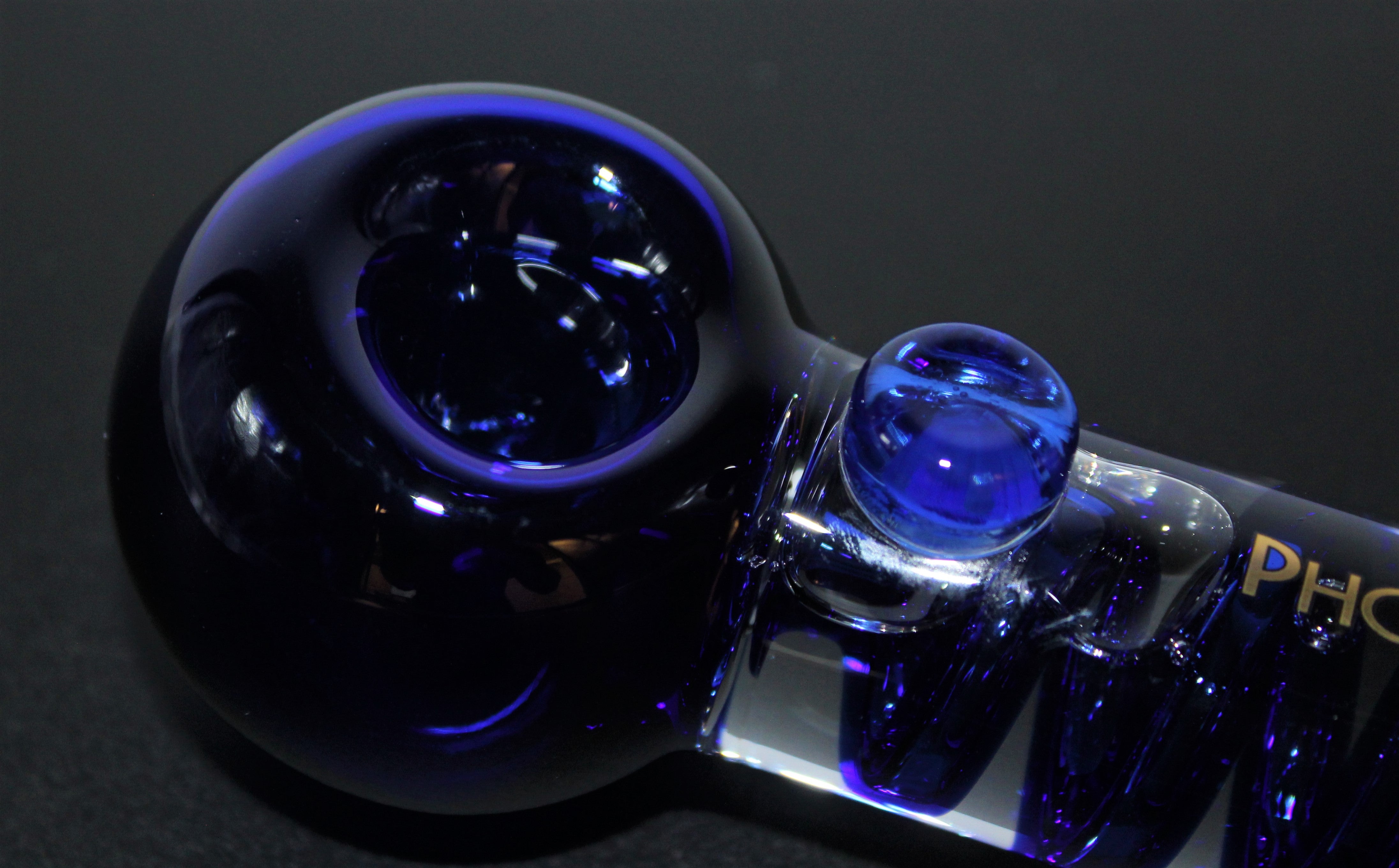 6” BLUE FREEZABLE SUPER COIL Glass Pipe