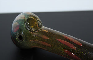 4 1/2" MIRROR SPLASH GO Glass Pipe