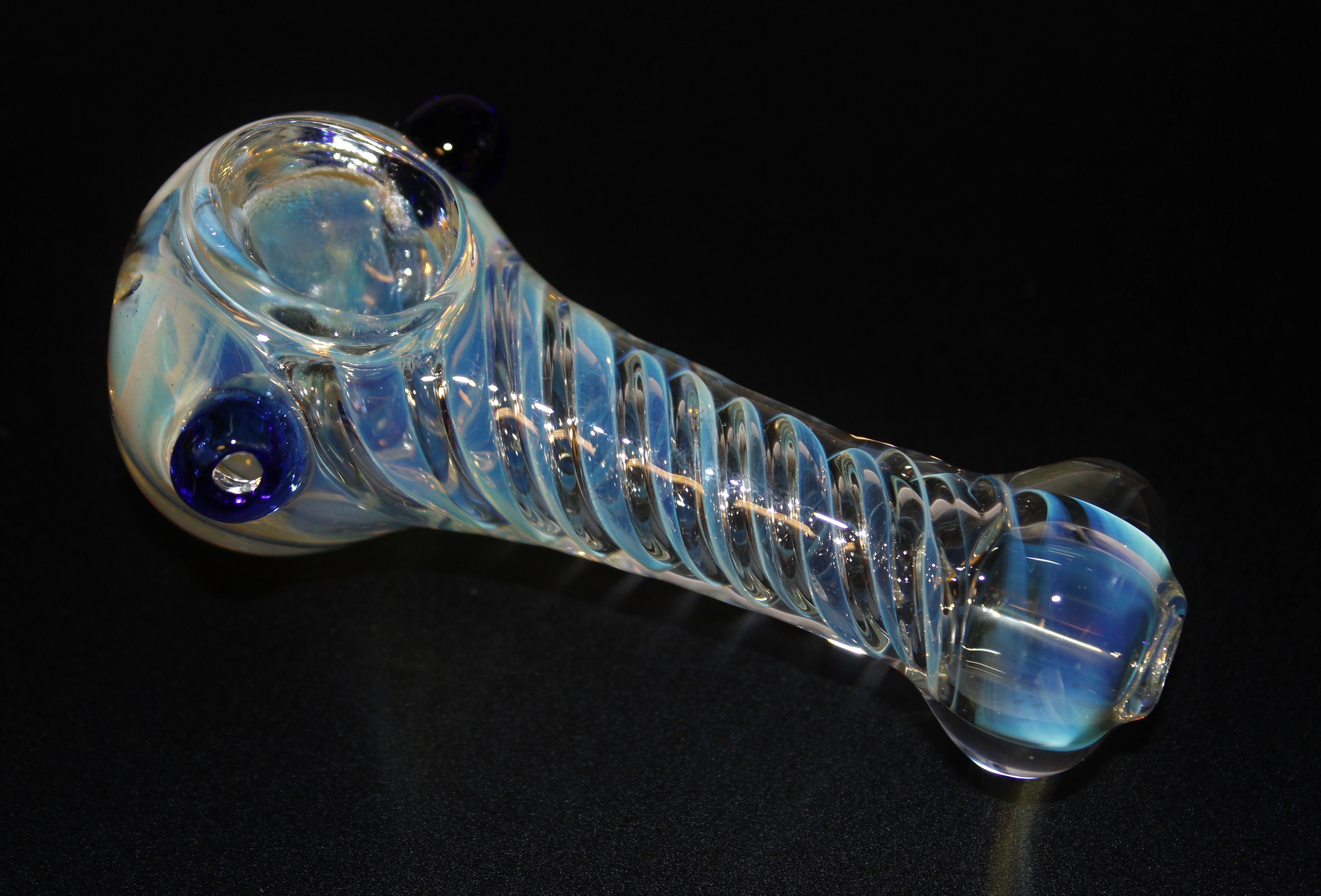 CRYSTAL TWIST Glass Pipe