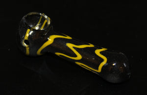BUMBLE BEE FRIT Glass Pipe
