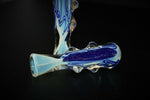 BLUE COMET One Hitter Tobacco Smoking Glass Pipe One Hitter