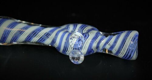 B.W. DONUT ONE HITTER Tobacco Smoking Glass Pipe One Hit Glass Pipes