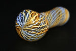 CALIFORNIA WEAVE Tobacco Smoking Glass Pipe THICK GLASS pipes