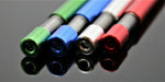 Set of 4 - 3" Spring Hitters R/S/B/G One Hit Dugout pipe hitter